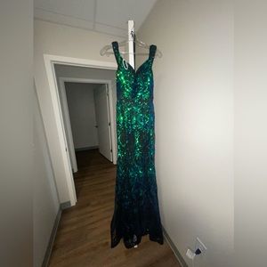 This beautiful green dress I wore for Miss Teen USA Pageant is now for sale!